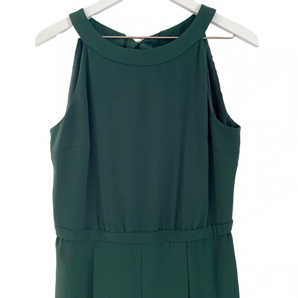Gals Meets Glam Women’s Sleeveless Lace Back Romper Jumpsuit Size 6 - Picture 9 of 16